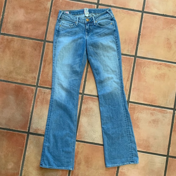 True Religion Denim - True Religion Trisha Light Wash Flare Leg Jeans